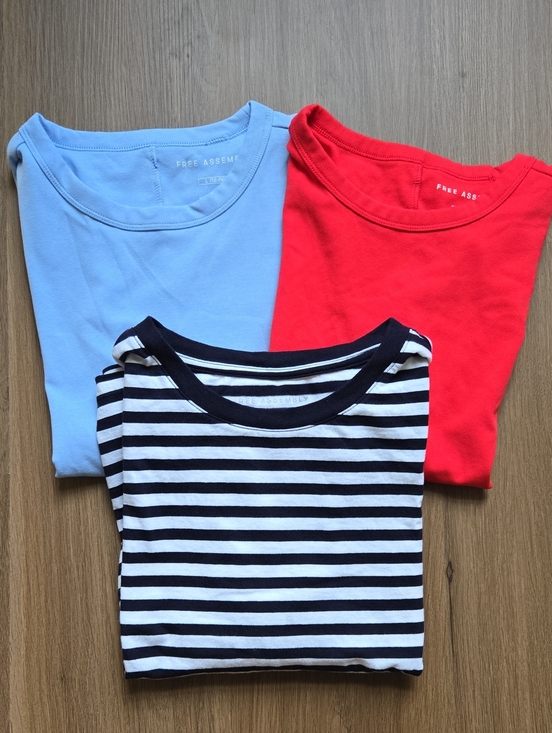 Free Assembly Tops - Free Assembly 3-Pack Womens Tee Bundle